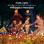 6-Pack Solar Swaying Firefly Lights