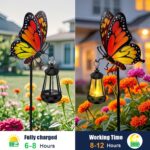 Butterfly Solar Garden Stake Light