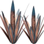2-Pack Metal Agave Garden Sculptures