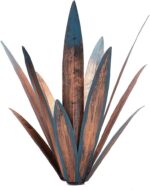 2-Pack Metal Agave Garden Sculptures