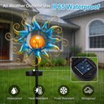 Blue Sun Solar Garden Stake Light