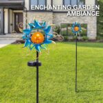 Blue Sun Solar Garden Stake Light