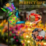 Butterfly Watering Can Solar Light