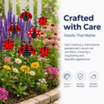 30-Pack Ladybug Plant Stakes