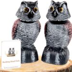 Two-Pack Bobblehead Owl Decoys