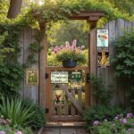 Garden I Go Metal Sign