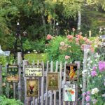 Garden I Go Metal Sign