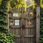 Garden I Go Metal Sign